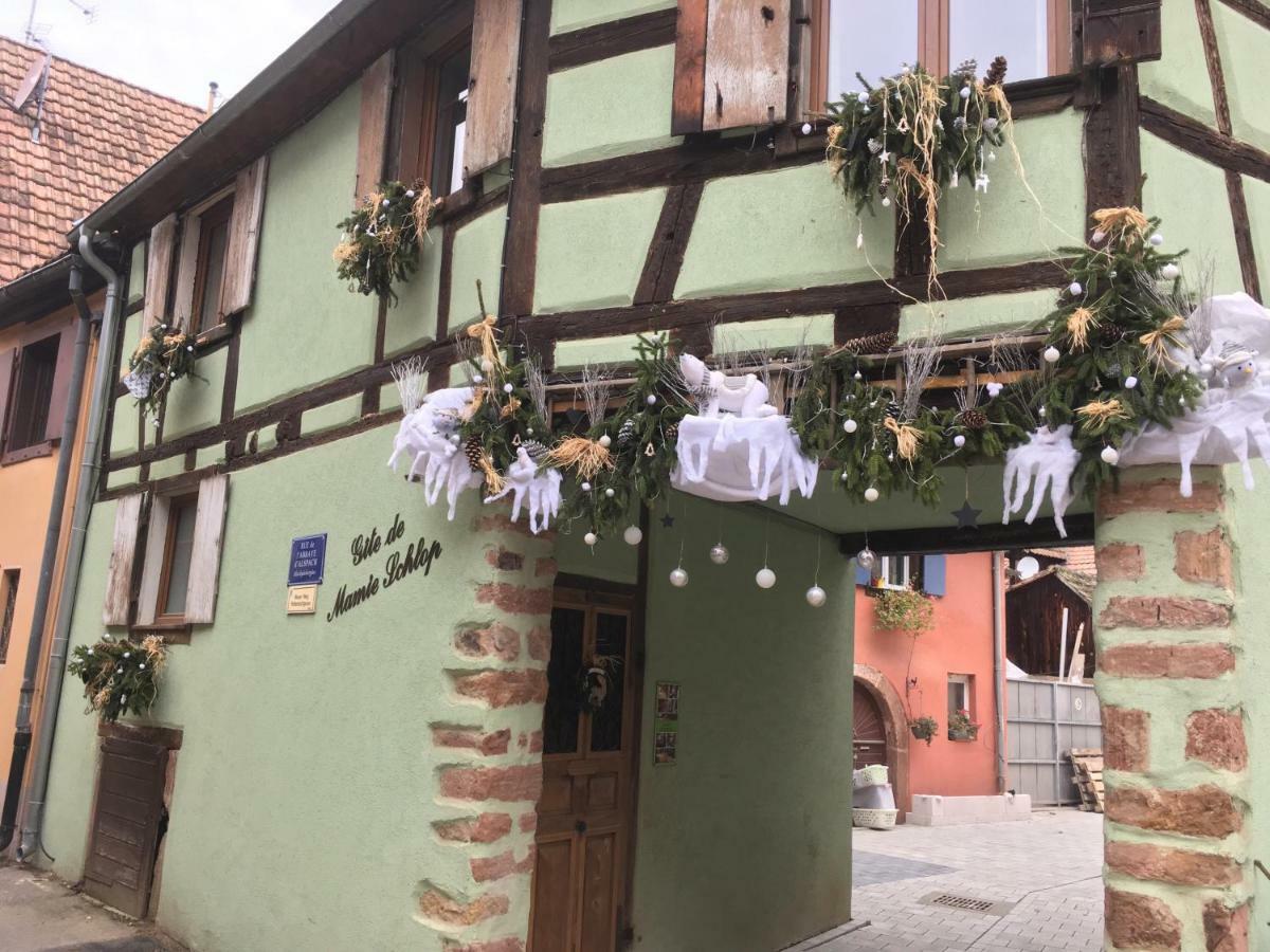 Gite Chez "Mamie Schlop" Kientzheim Bagian luar foto